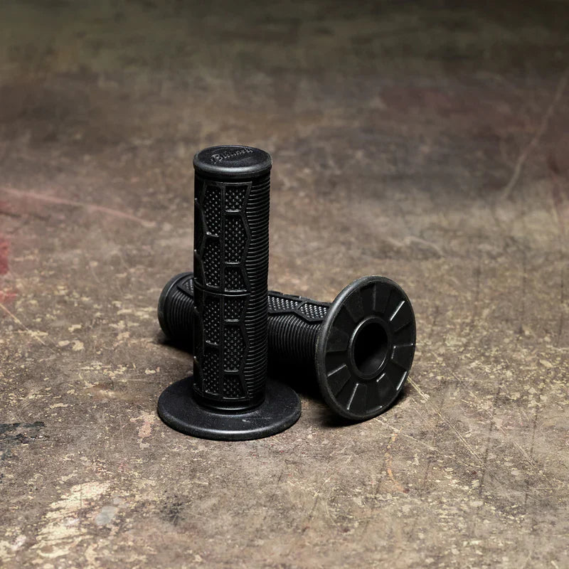 1" Moto Grip | Kraton Rubber | Black Medium or Grey Soft