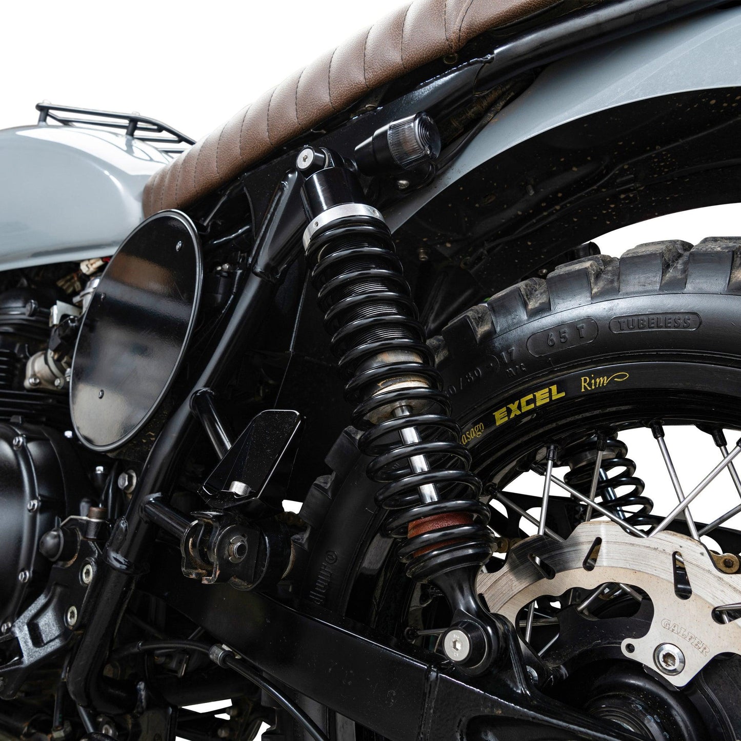 Plug & Play Retro LED Turn Signals for Triumph Motorcycles (2016+) | Rear Shock Mount