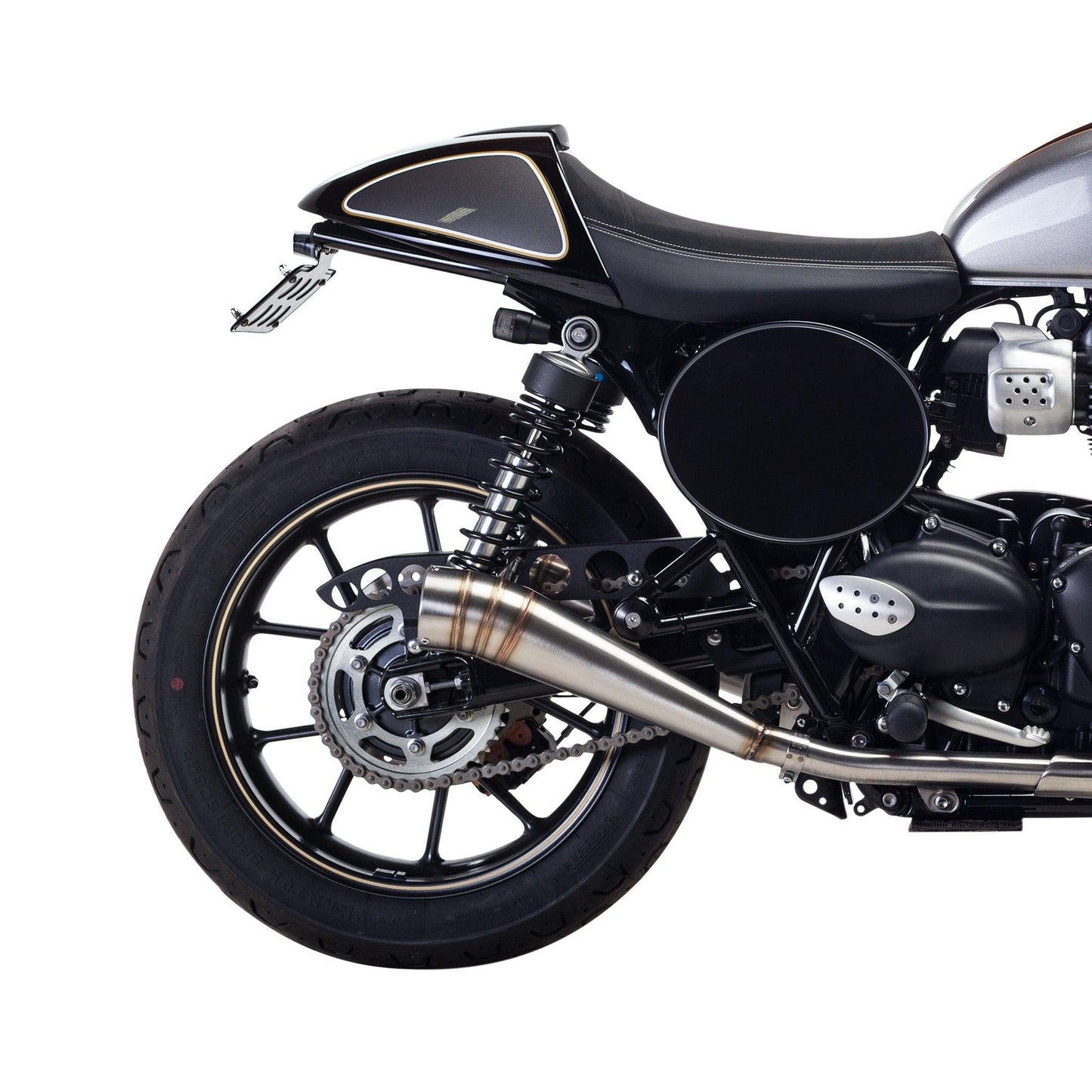 Plug & Play Retro LED Turn Signals for Triumph Motorcycles (2016+) | Rear Shock Mount