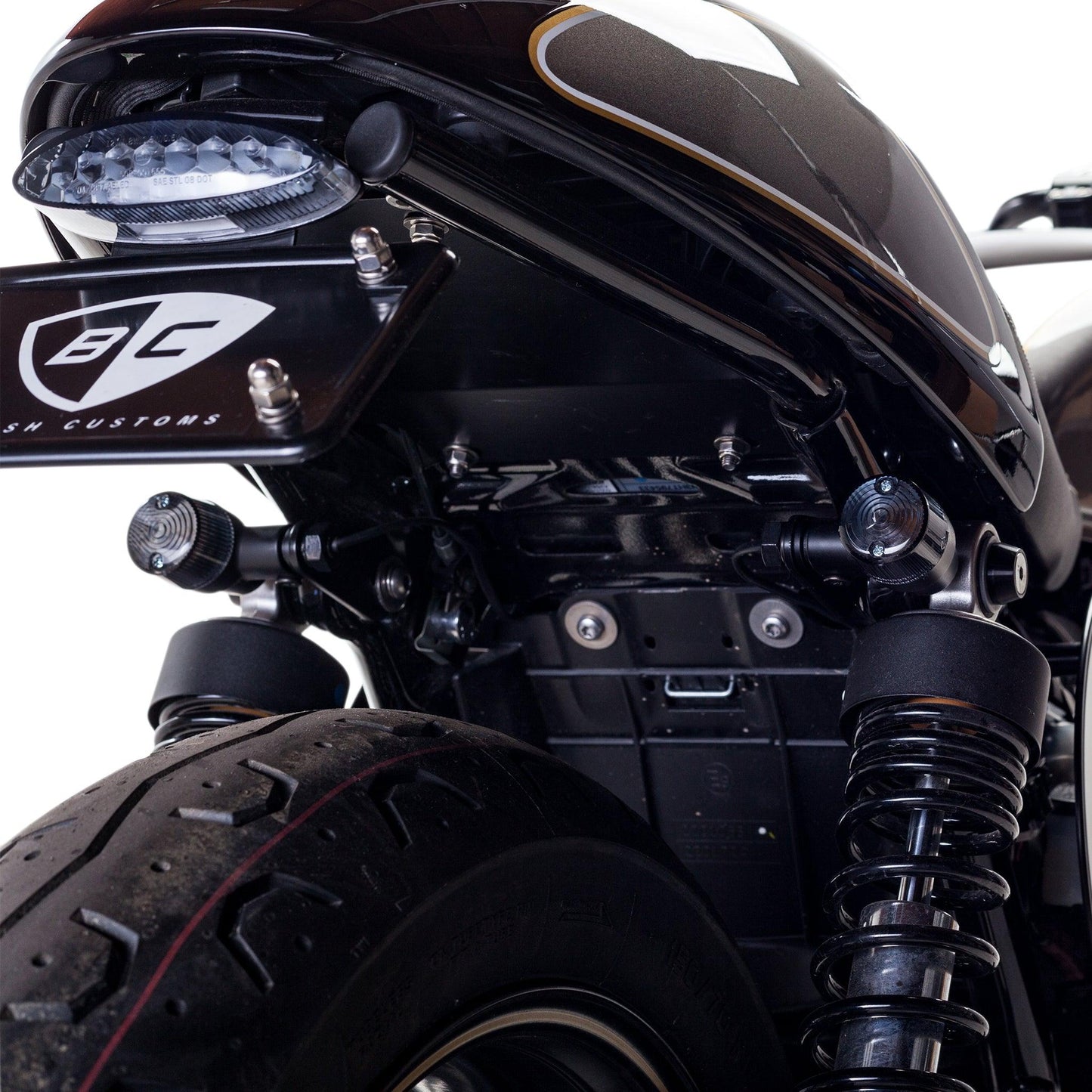 Plug & Play Retro LED Turn Signals - Rear Shock Mount