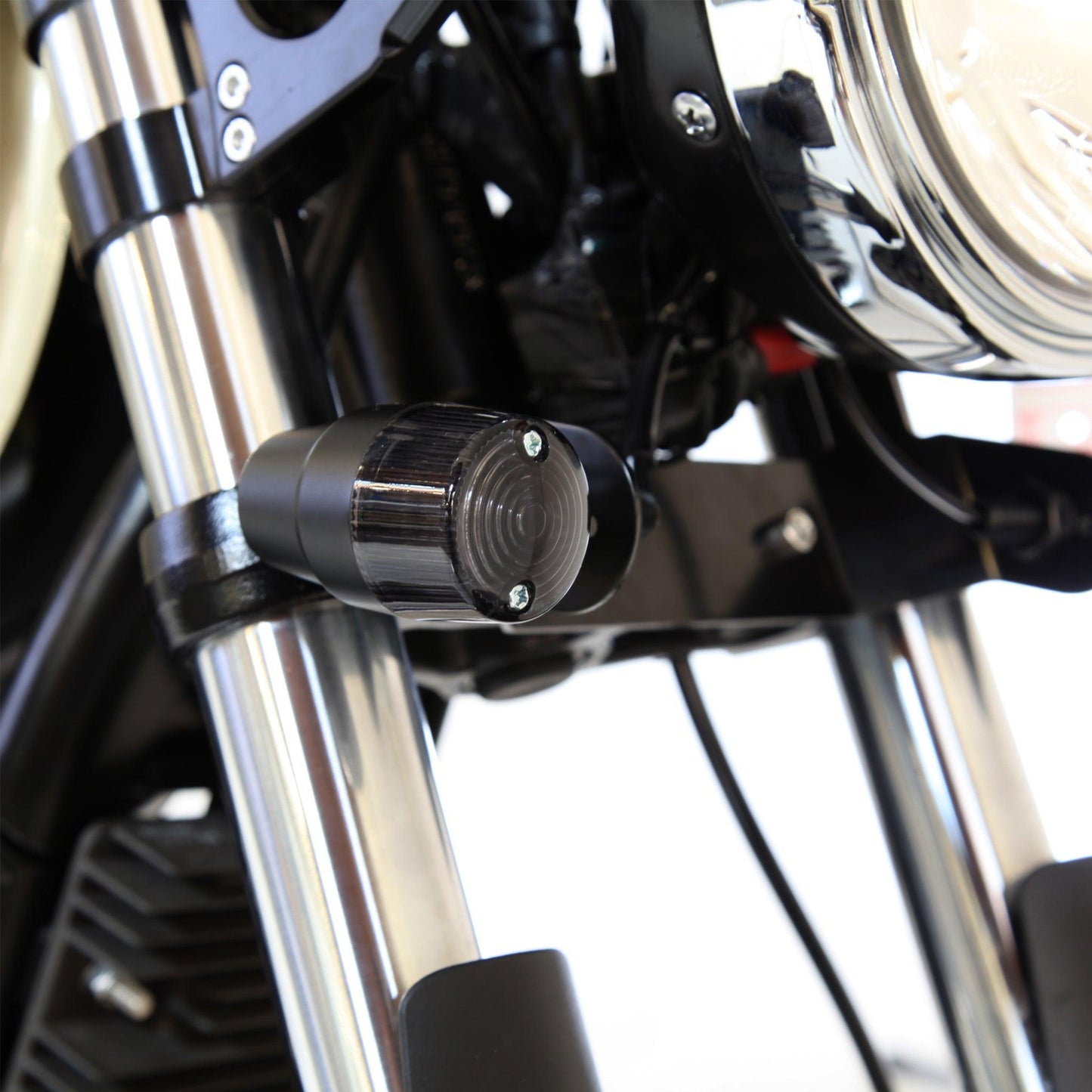 Plug & Play Retro LED Turn Signals - Rear Shock Mount