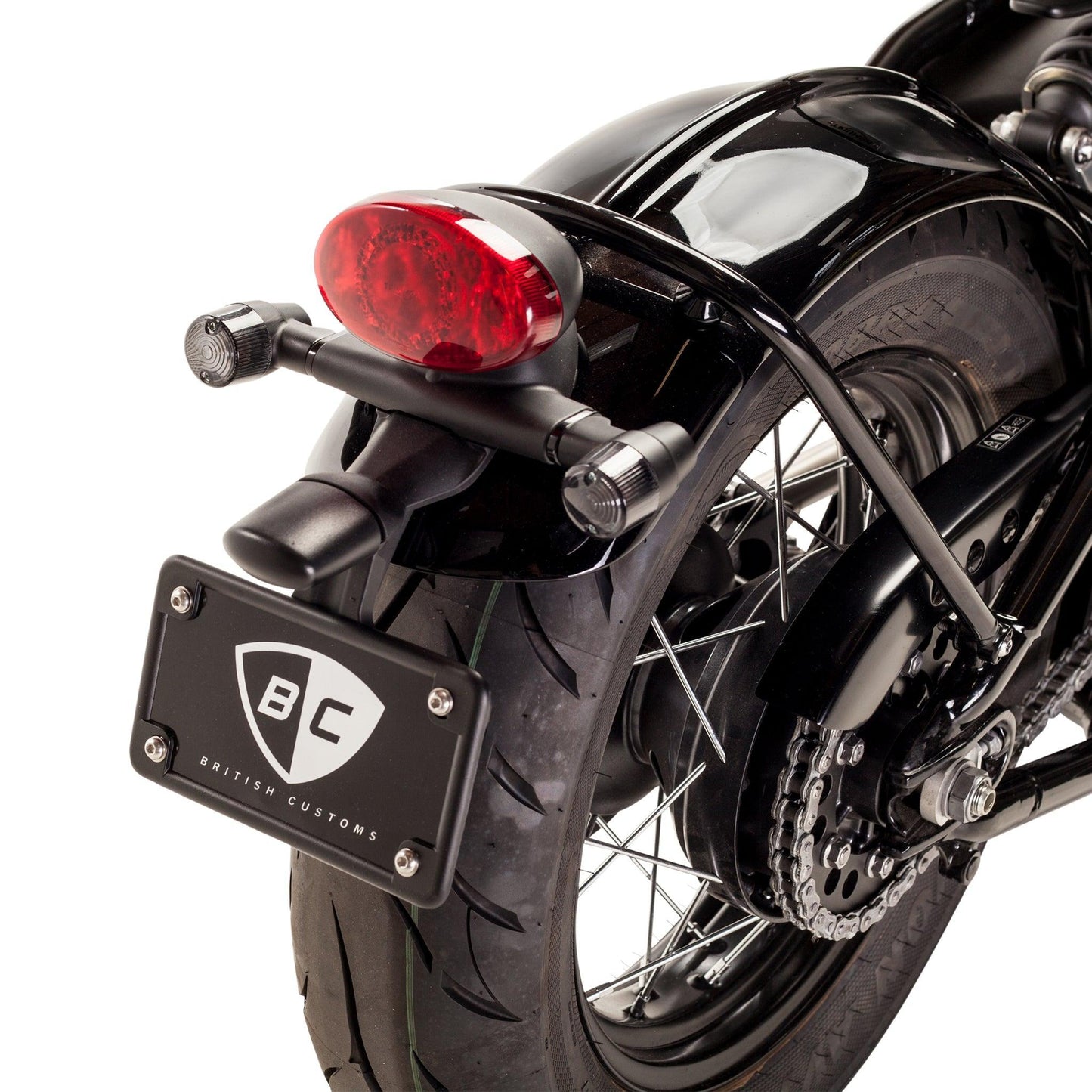 Plug & Play Retro Turn Signals for Triumph Street & Speed Twin 900 Series | Rear Stock Location