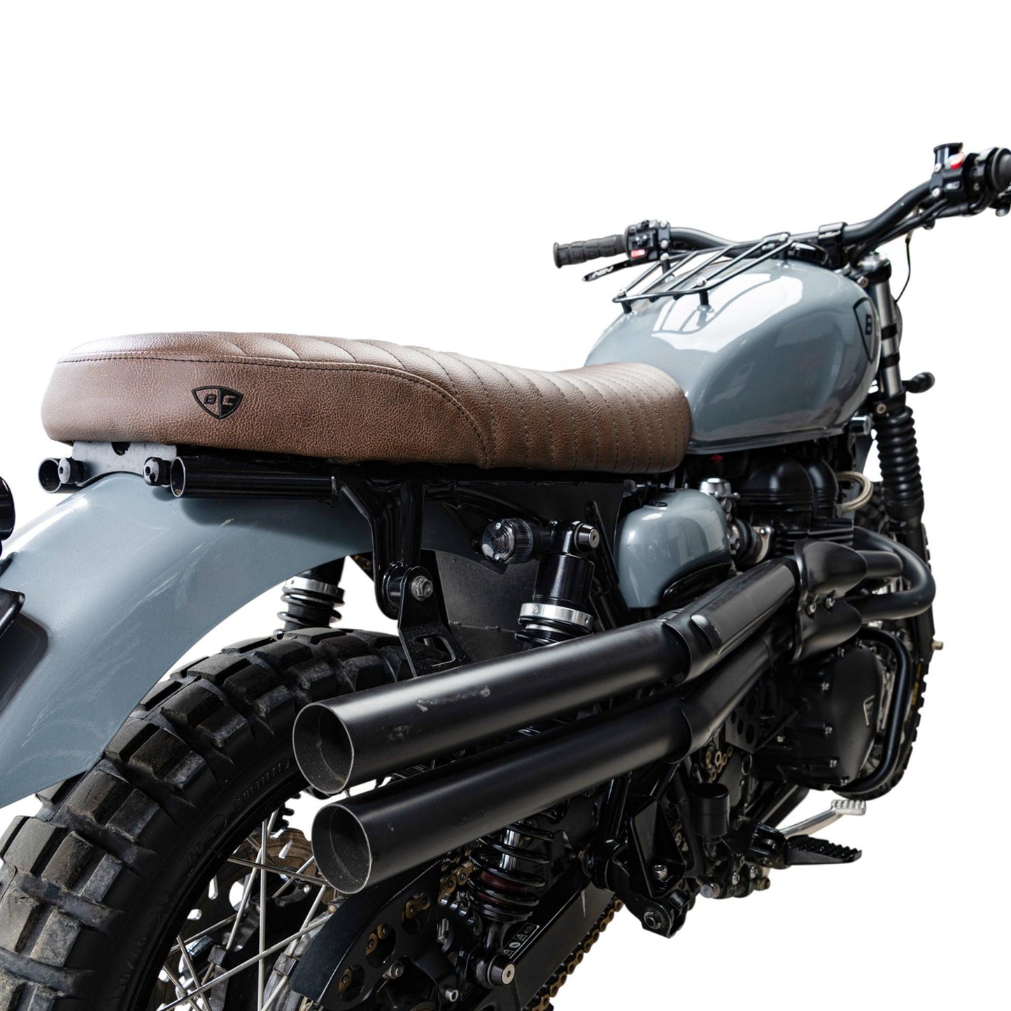 Plug & Play Retro Turn Signals for Triumph Motorcycles (2001-2016) | Rear Shock Mount
