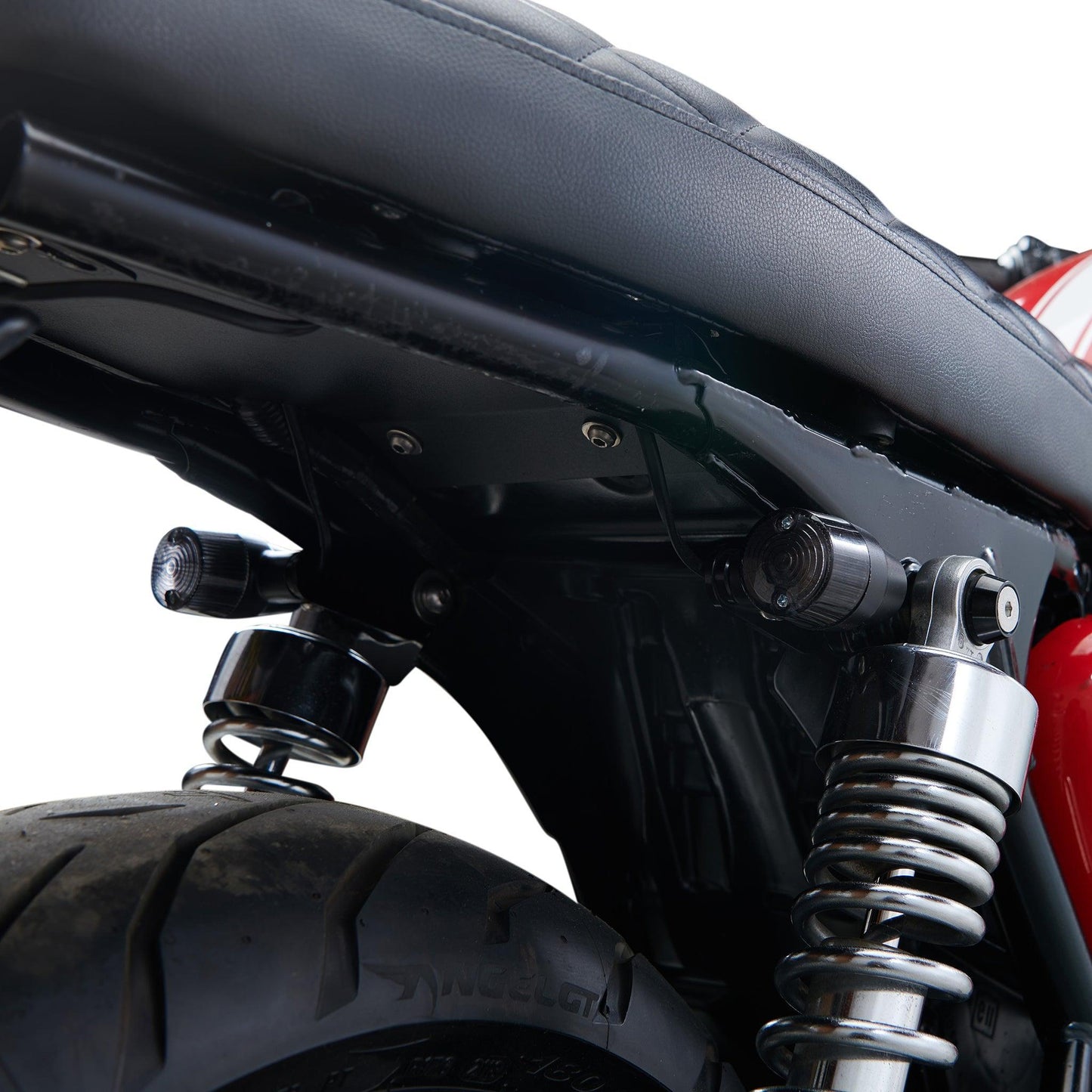 Plug & Play Retro Turn Signals for Triumph Motorcycles (2001-2016) | Rear Shock Mount