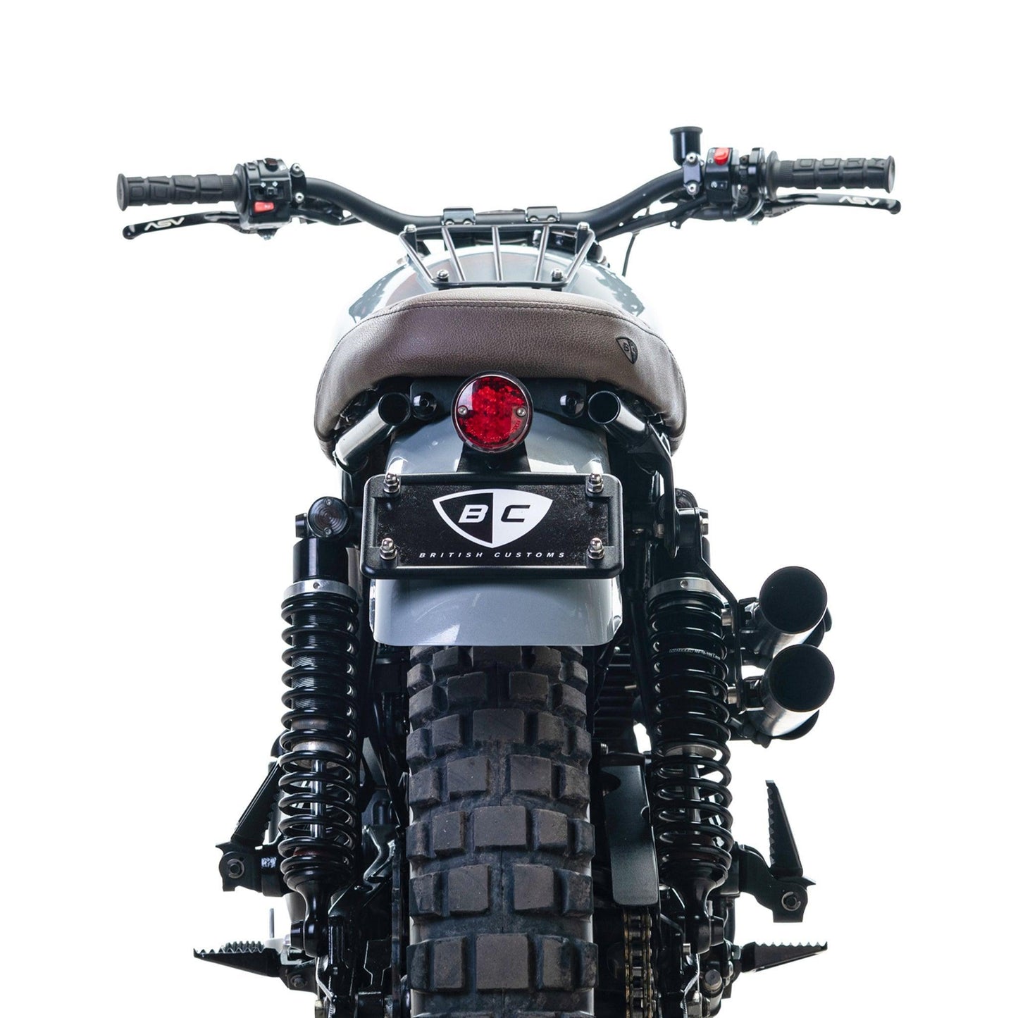 Plug & Play Retro Turn Signals for Triumph Motorcycles (2001-2016) | Rear Shock Mount