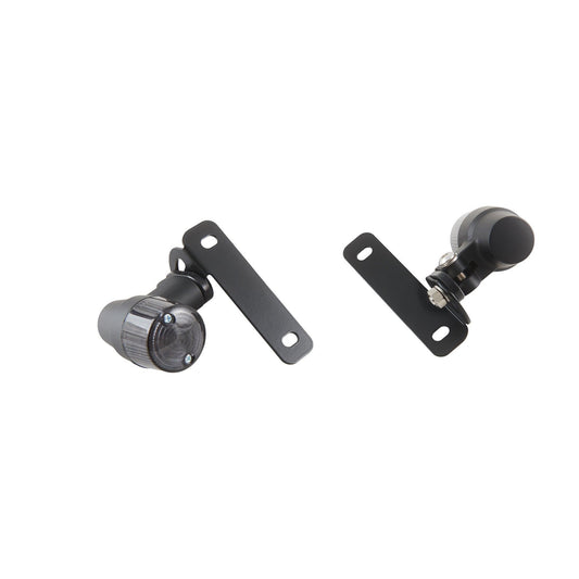 Plug & Play Retro Turn Signals for Triumph Motorcycles (2016+) - License Plate Mount
