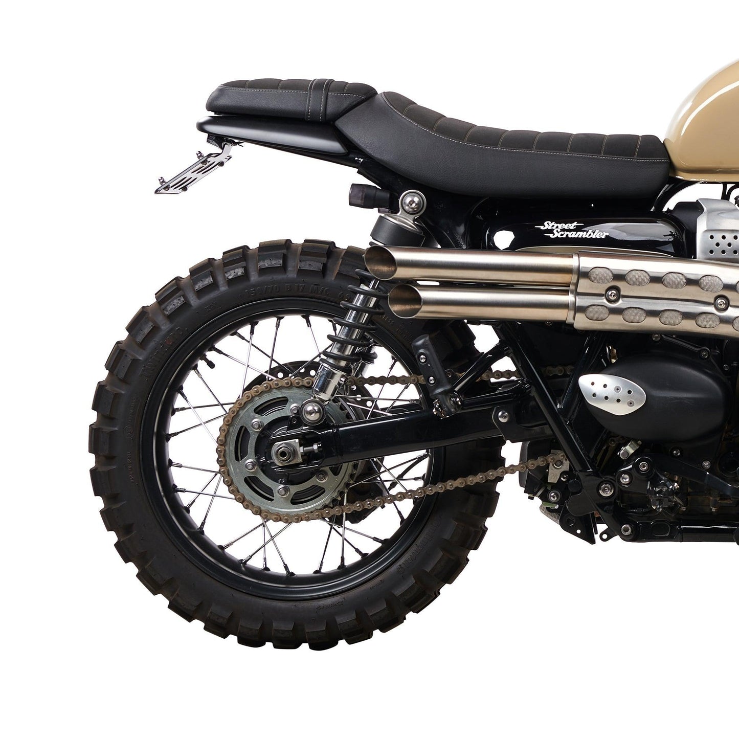 Plug & Play Retro Turn Signals for Triumph Motorcycles (2016+) | Rear Shock Mount