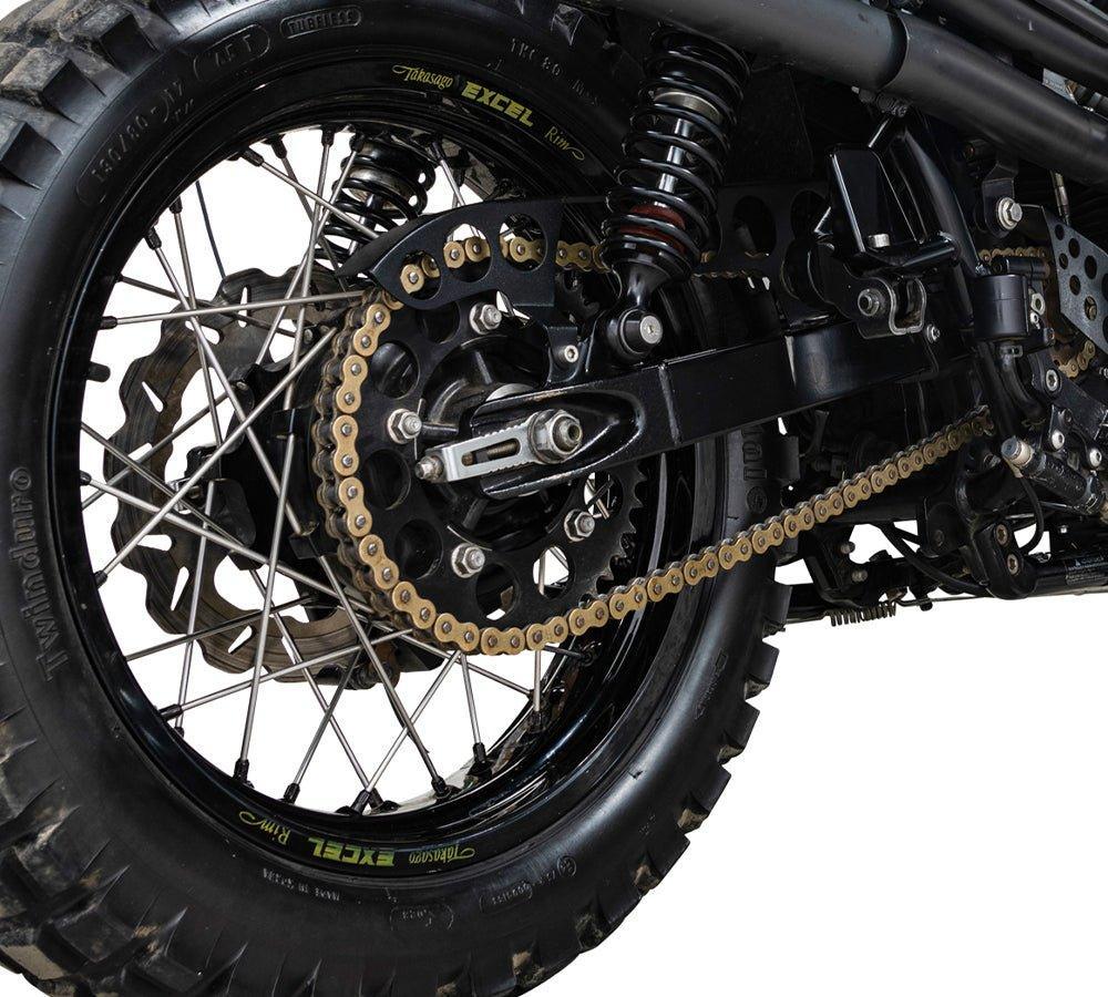 Retro Chain Guard For Triumph Bonneville & T100 / Scrambler 900 / Thruxton 900