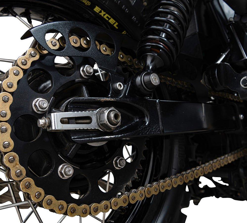 Retro Chain Guard For Triumph Bonneville & T100 / Scrambler 900 / Thruxton 900