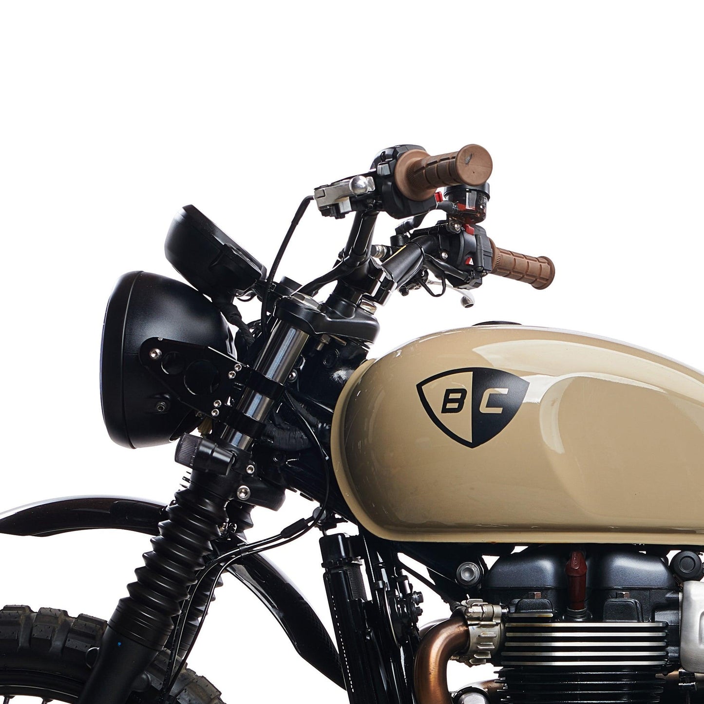 Retro Headlight Ears for Triumph Motorcycles (2016+)