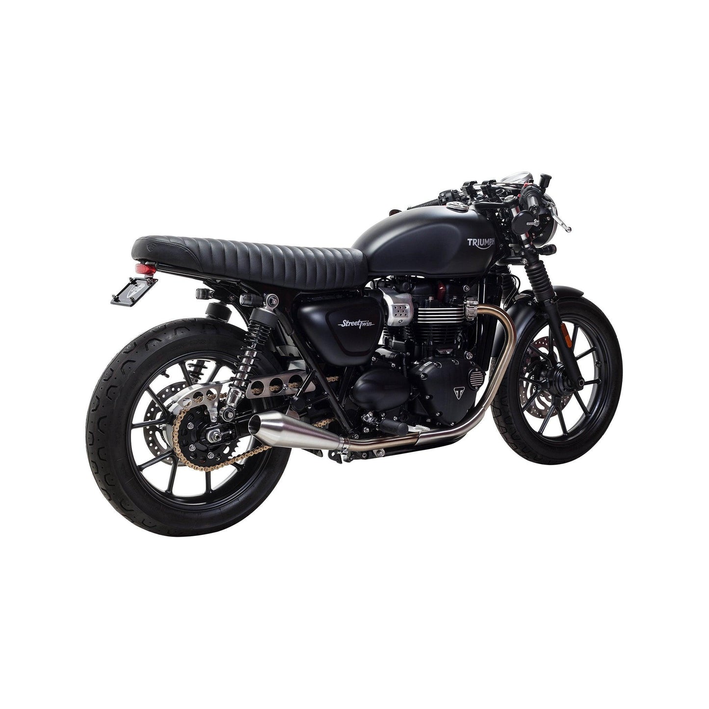 Shorty Predator Pro Slip On Exhaust for Triumph Street Cup / Street Twin (2016-2022)