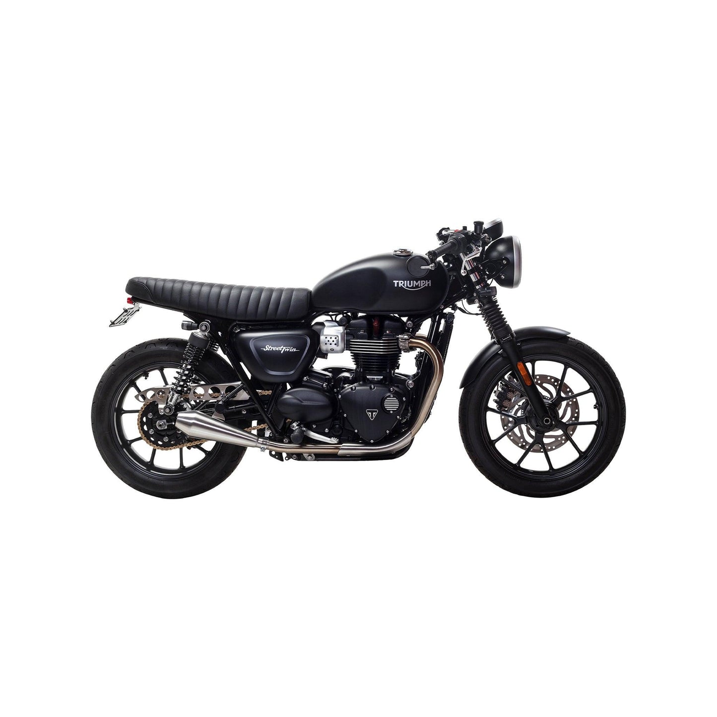 Shorty Predator Pro Slip On Exhaust for Triumph Street Cup / Street Twin (2016-2022)