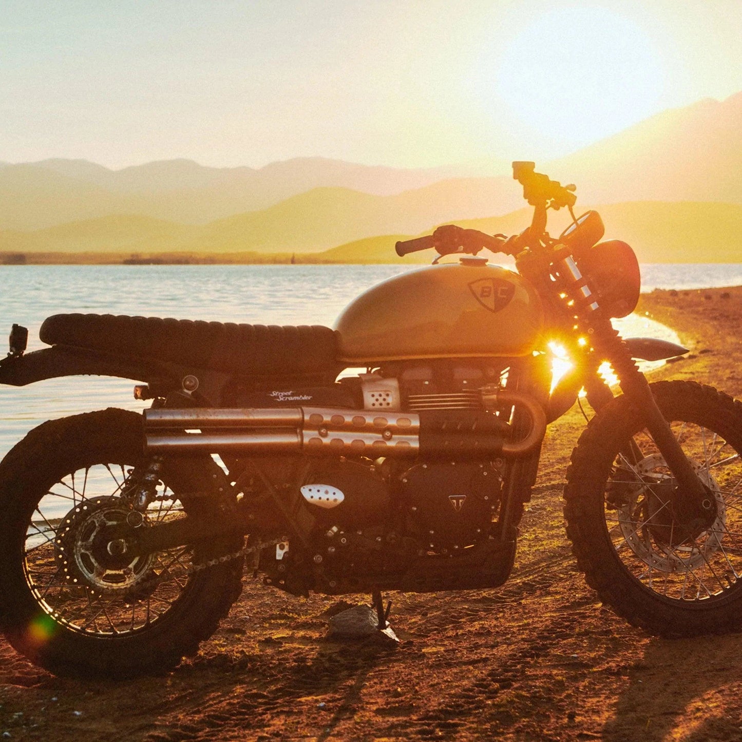 Shotgun Slip On Exhaust for Triumph Street Scrambler & Scrambler 900