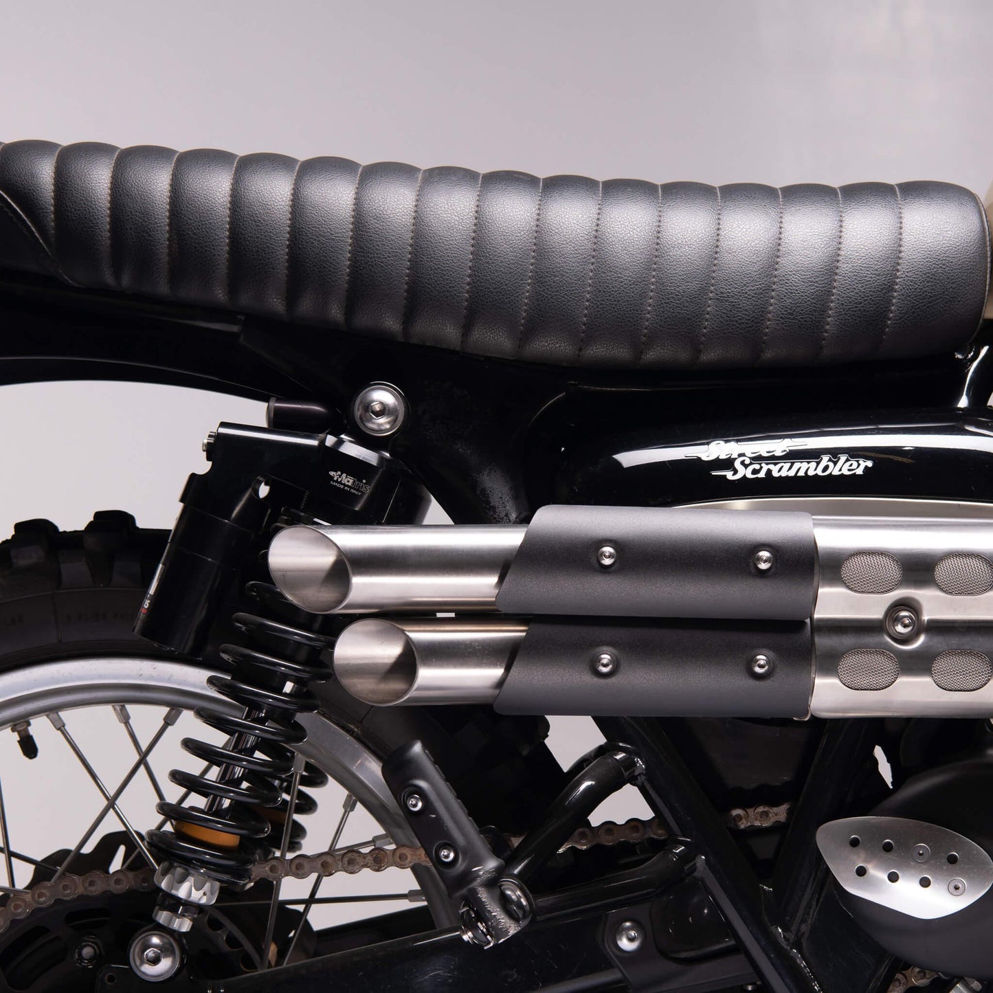 Shotgun Slip On Exhaust Heat Shield for Triumph Scrambler Models