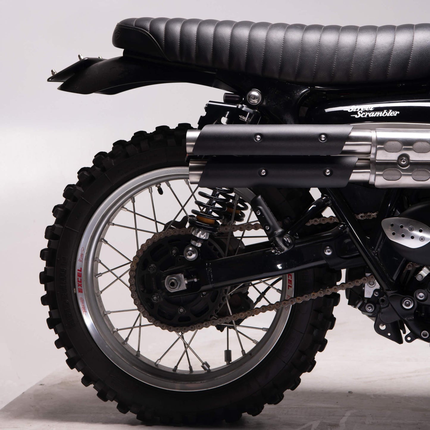 Shotgun Slip On Exhaust Heat Shield for Triumph Scrambler Models