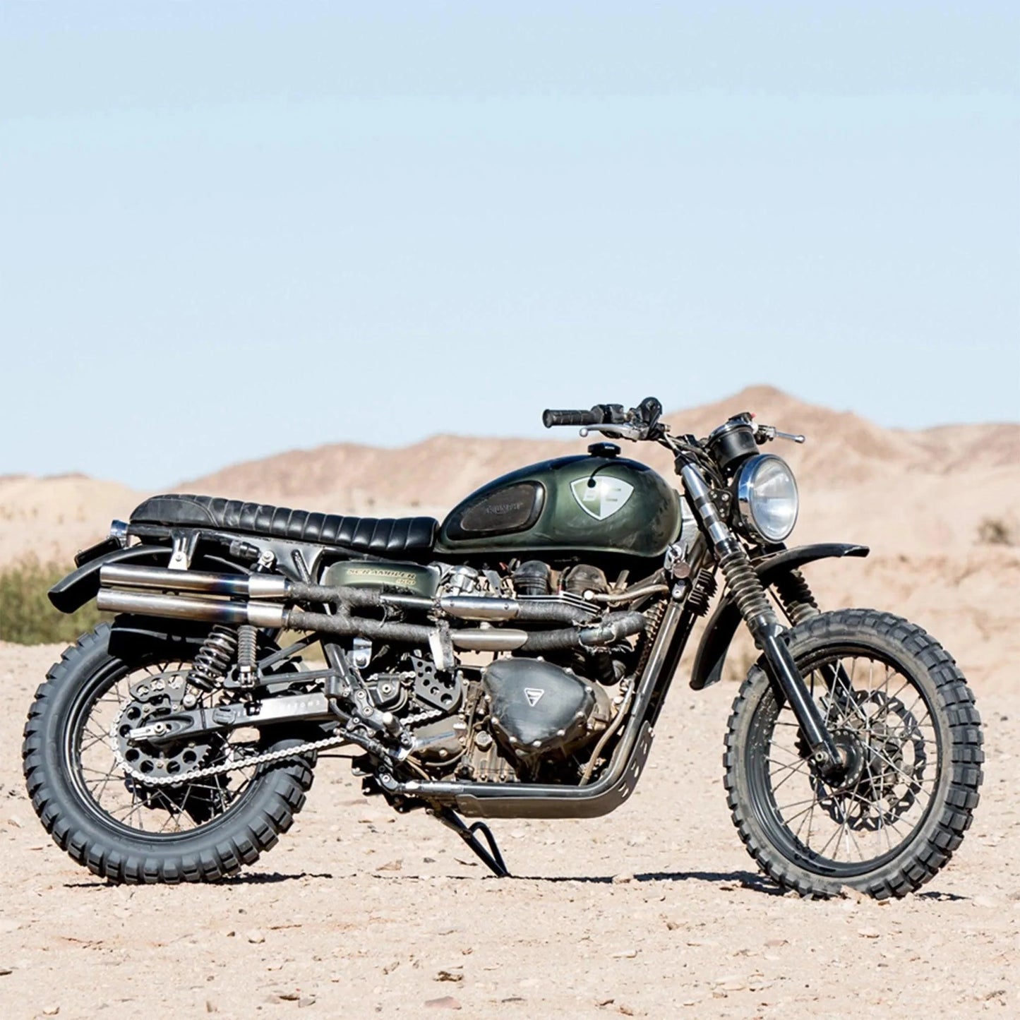 Shotgun Slip On Exhaust Triumph Scrambler 900 (2006-2017)
