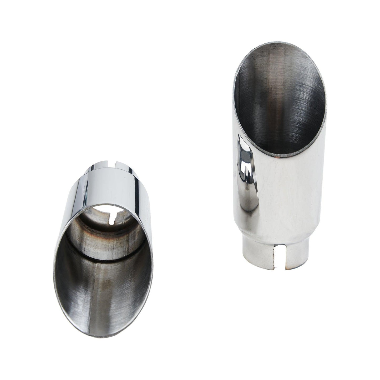 Slash Cut Tips for Bonneville T100 & T120 (Euro 5) | Polished