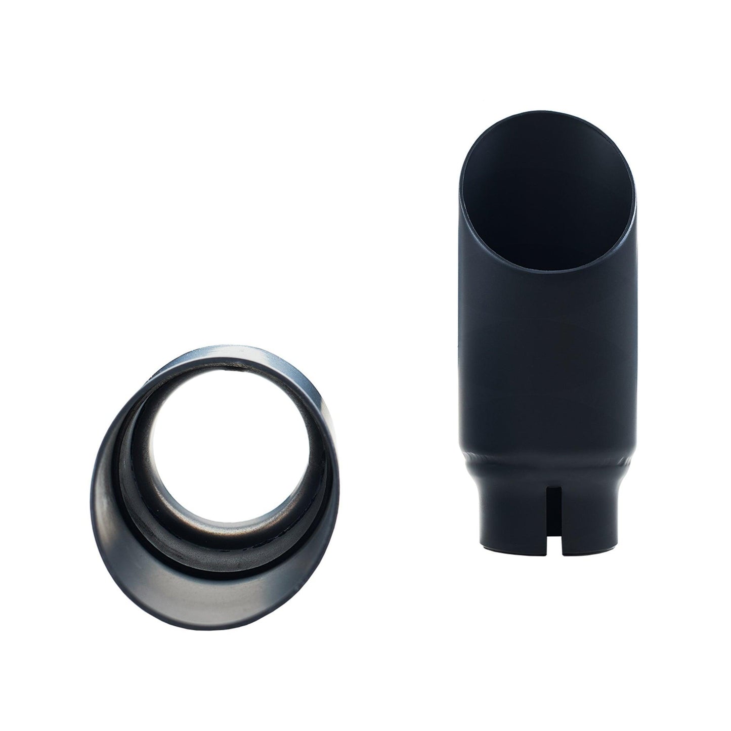 Slash Cut Tips for Bonneville T100 & T120 (Euro 5) | Cerakote Black