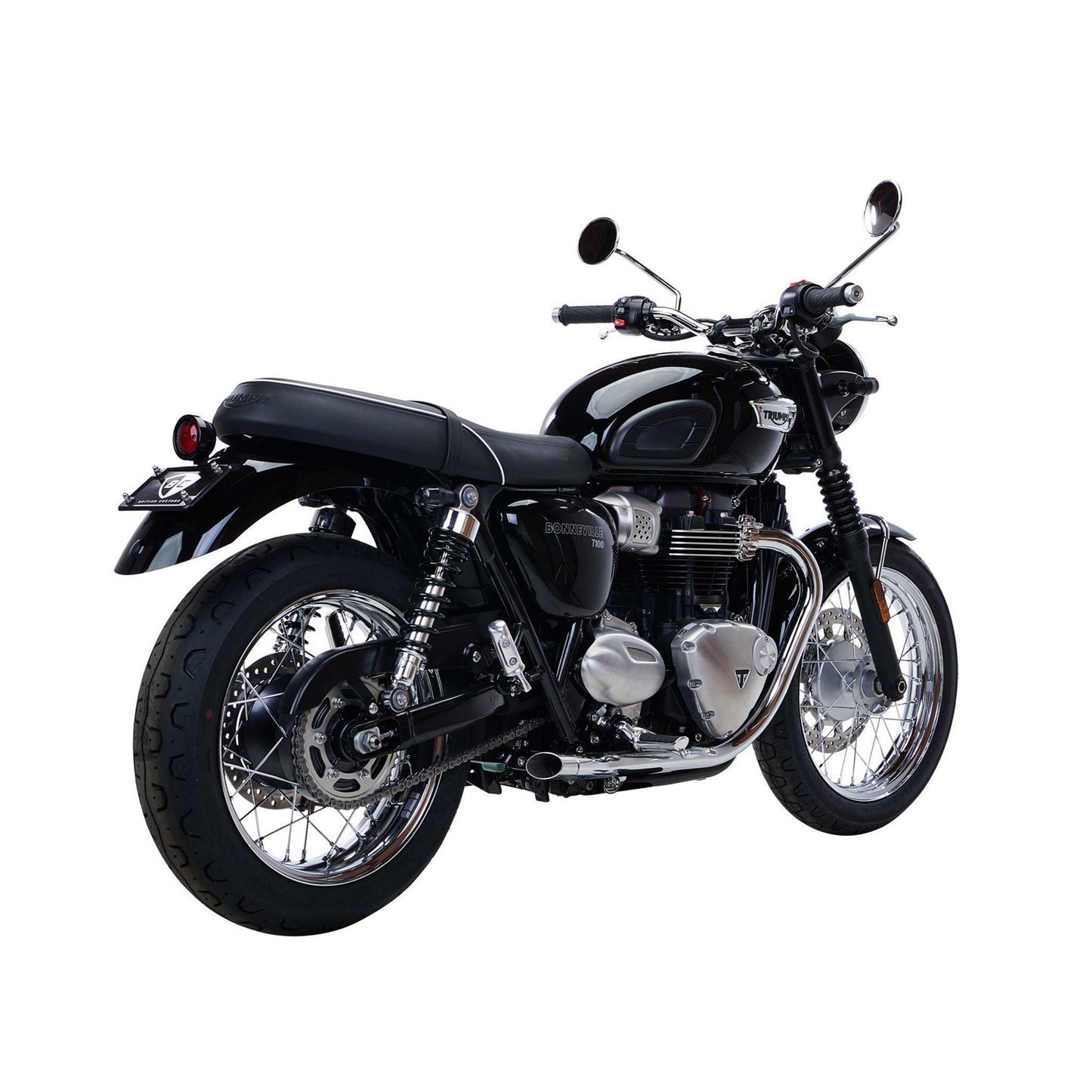 Slash Cut Tips for Bonneville T100 & T120 (Euro 5) | Polished