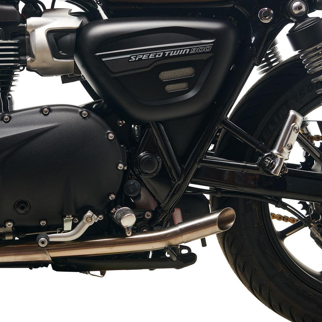 Slash Cut Tips for Triumph Street/Street Cup/ Speed Twin 900