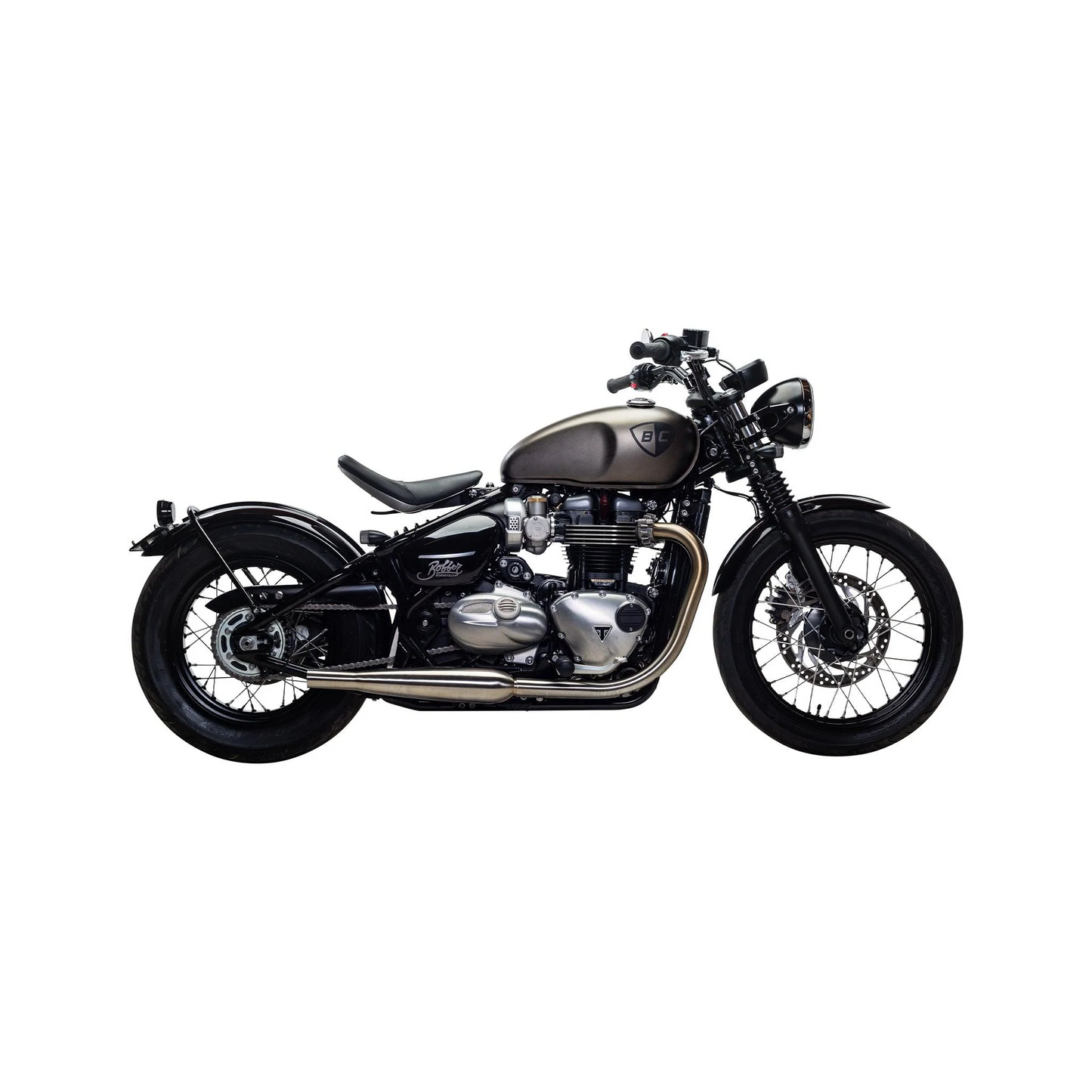 Bonneville T100/120 Sleeper Pro Slip-On Exhaust Up to 2017 | Black